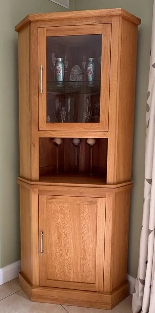 Corner Display Cabinet