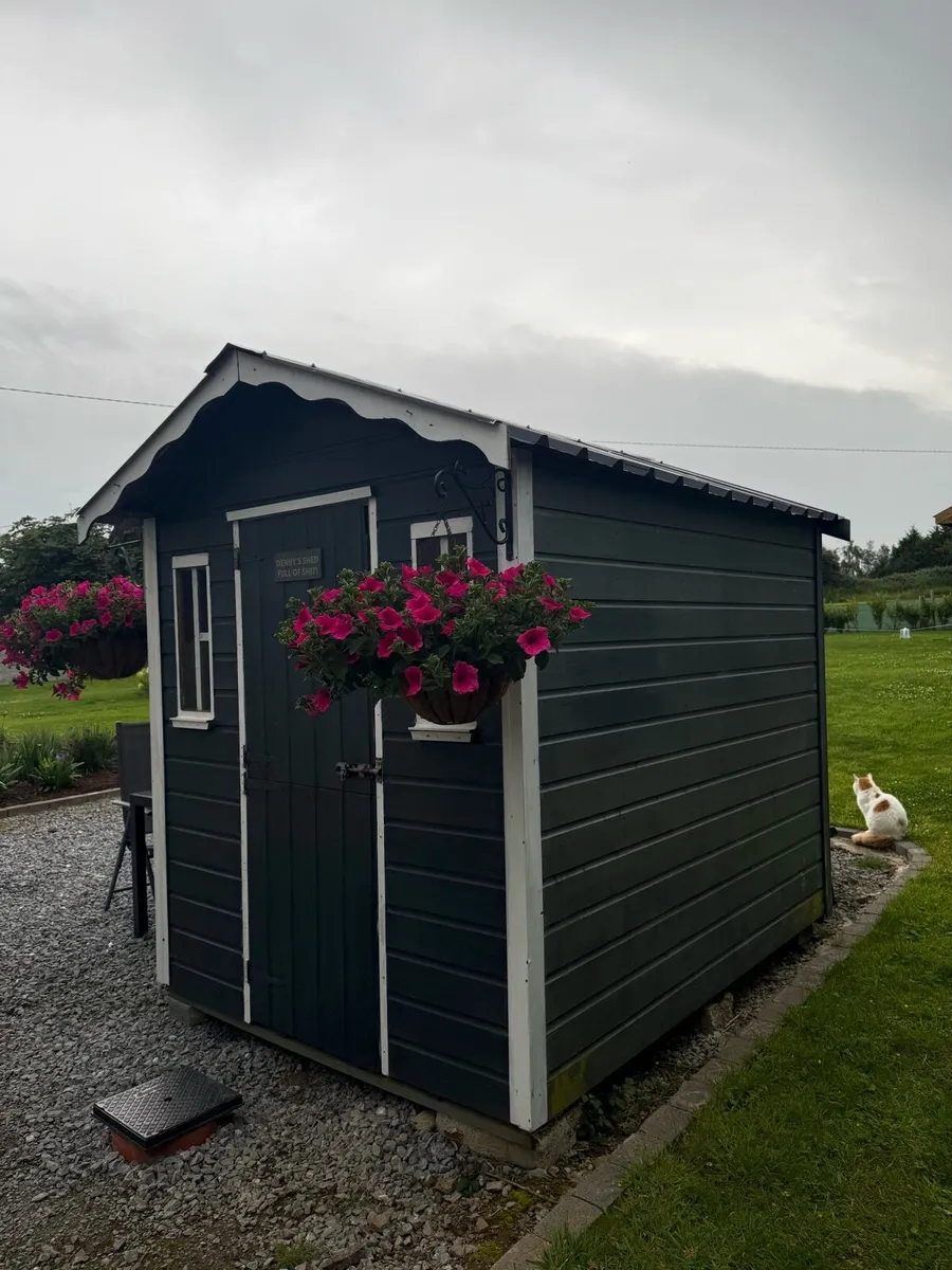 Garden shed 6ft x 8ft - Image 2