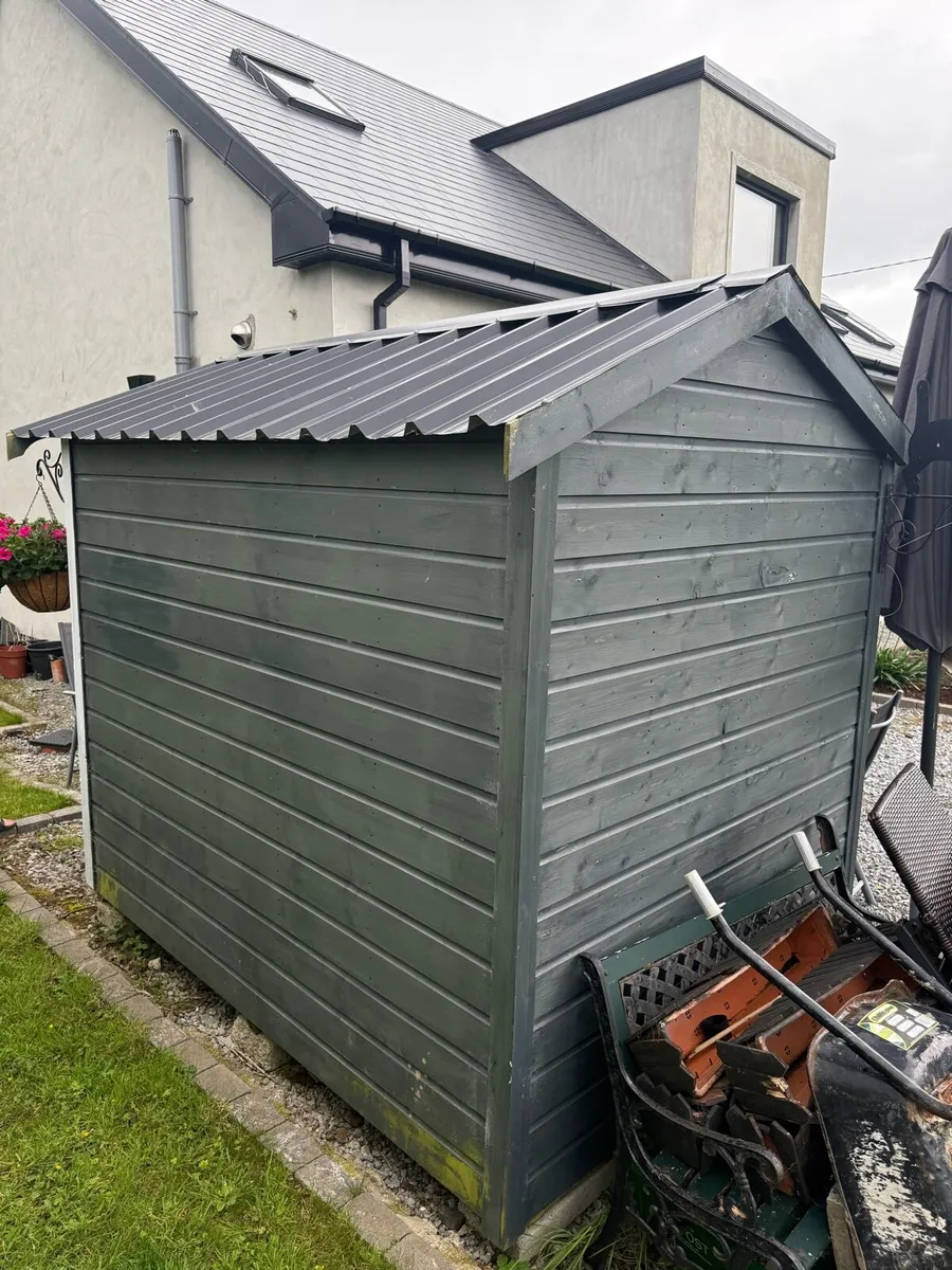 Garden shed 6ft x 8ft - Image 3