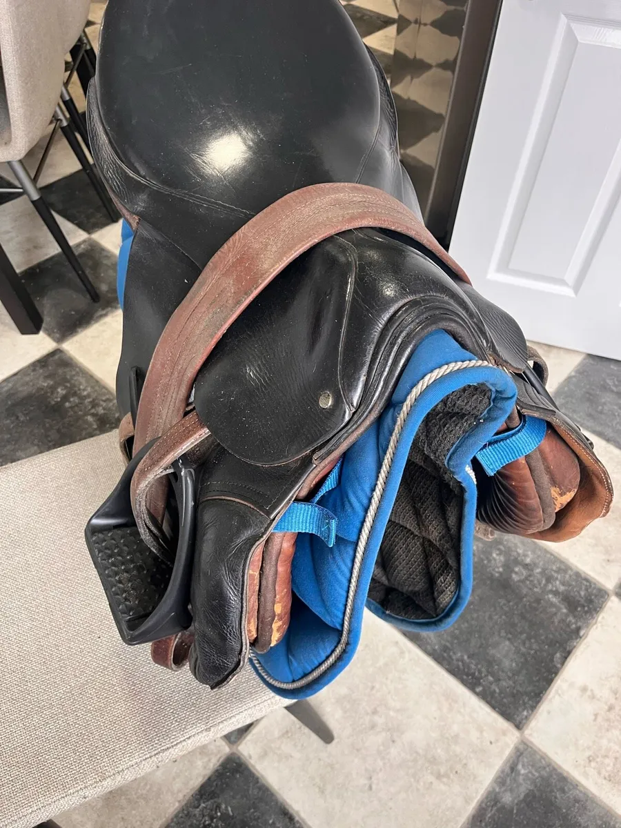 17 inch jumping saddle - Image 1