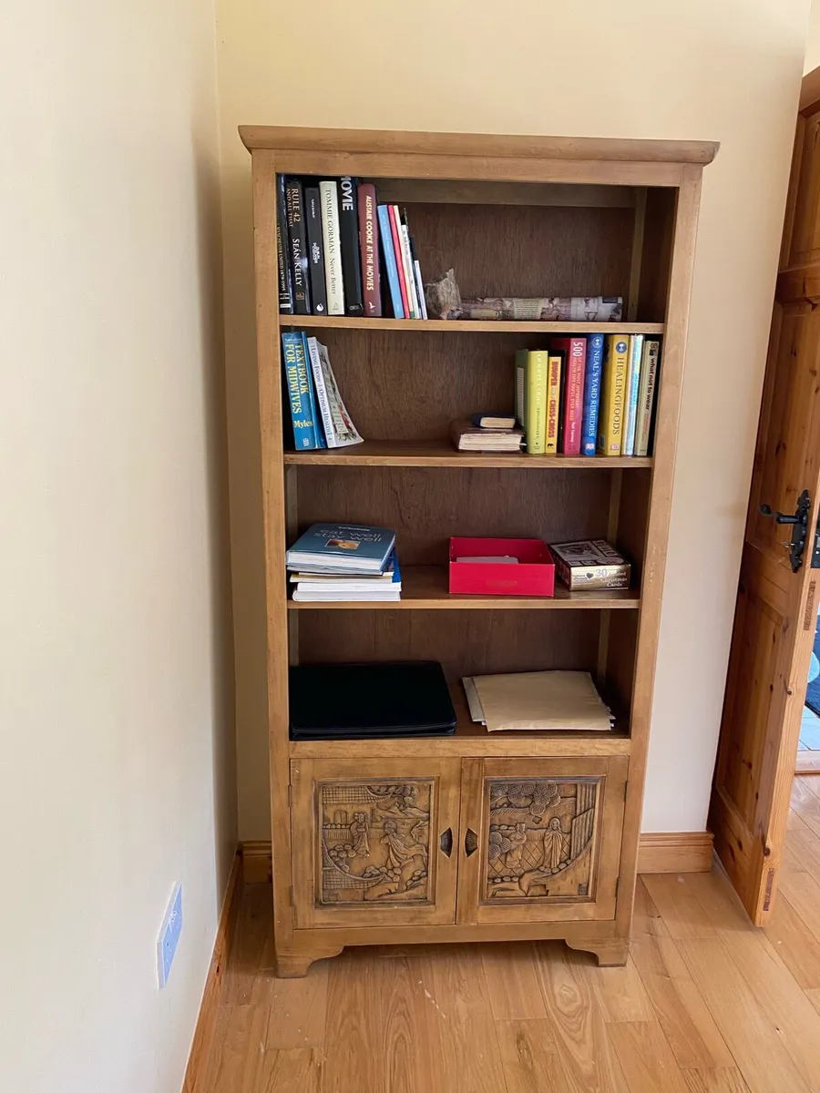 Bedside Lockers by 2 and Book case - Image 3