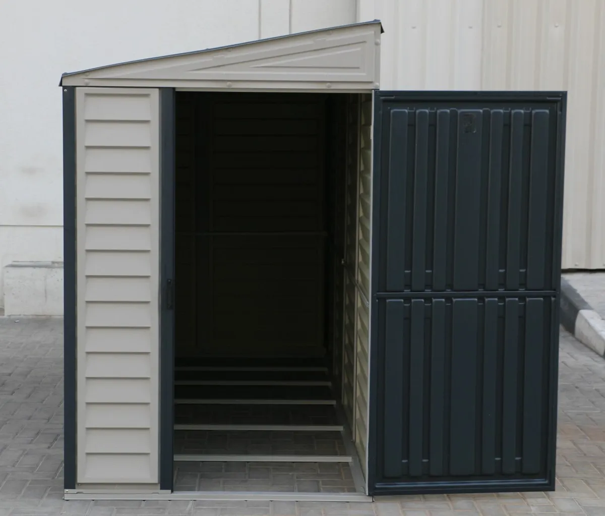 Sidemate 4x10 Vinyl Garden Pent Sheds for Sale - Image 4