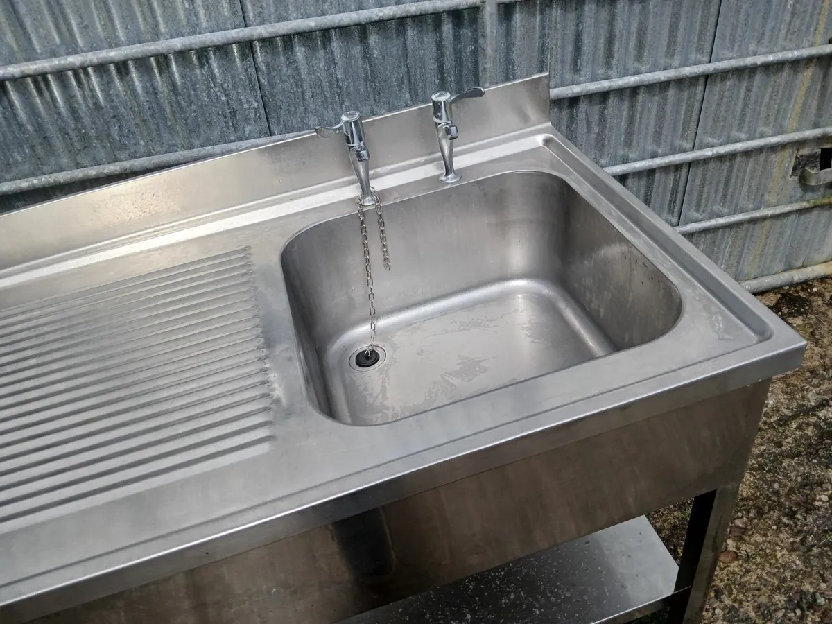 Stainless steel cabbinet /sink unit..delivered - Image 2