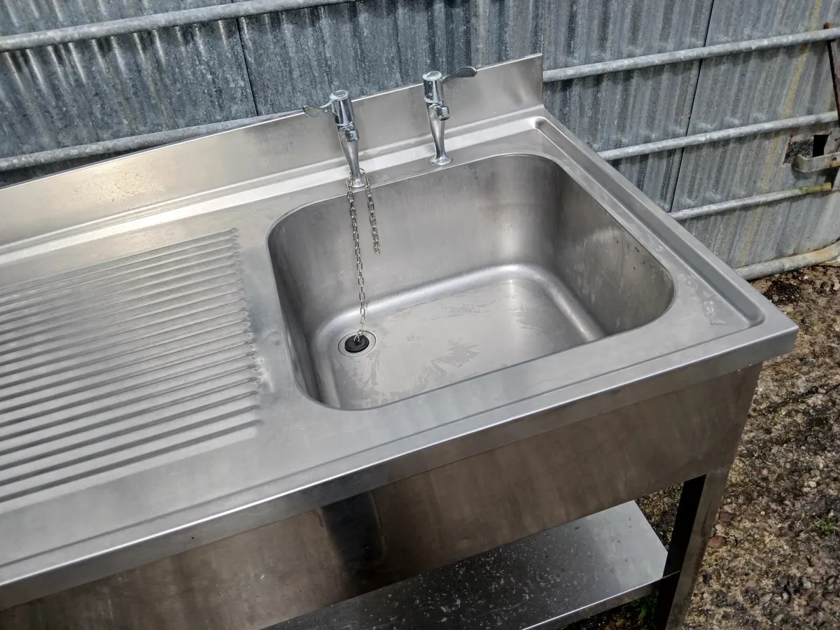 Stainless steel cabbinet /sink unit..delivered - Image 3