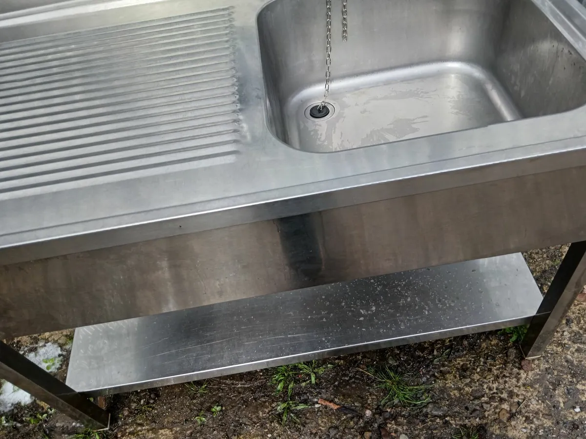 Stainless steel cabbinet /sink unit..delivered - Image 4