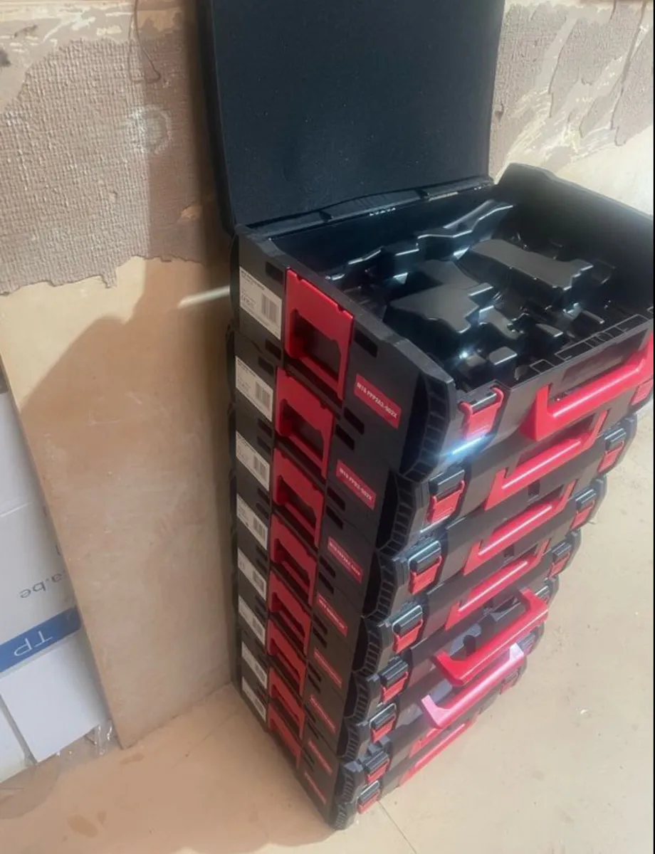Milwaukee Fuel storage cases x8 - Image 2
