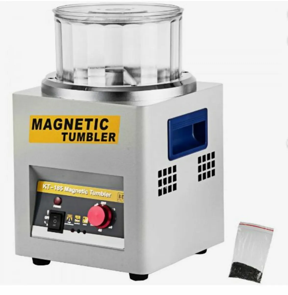 KT-185 Magnetic Tumbler 180mm Jewelry Polisher - Image 1