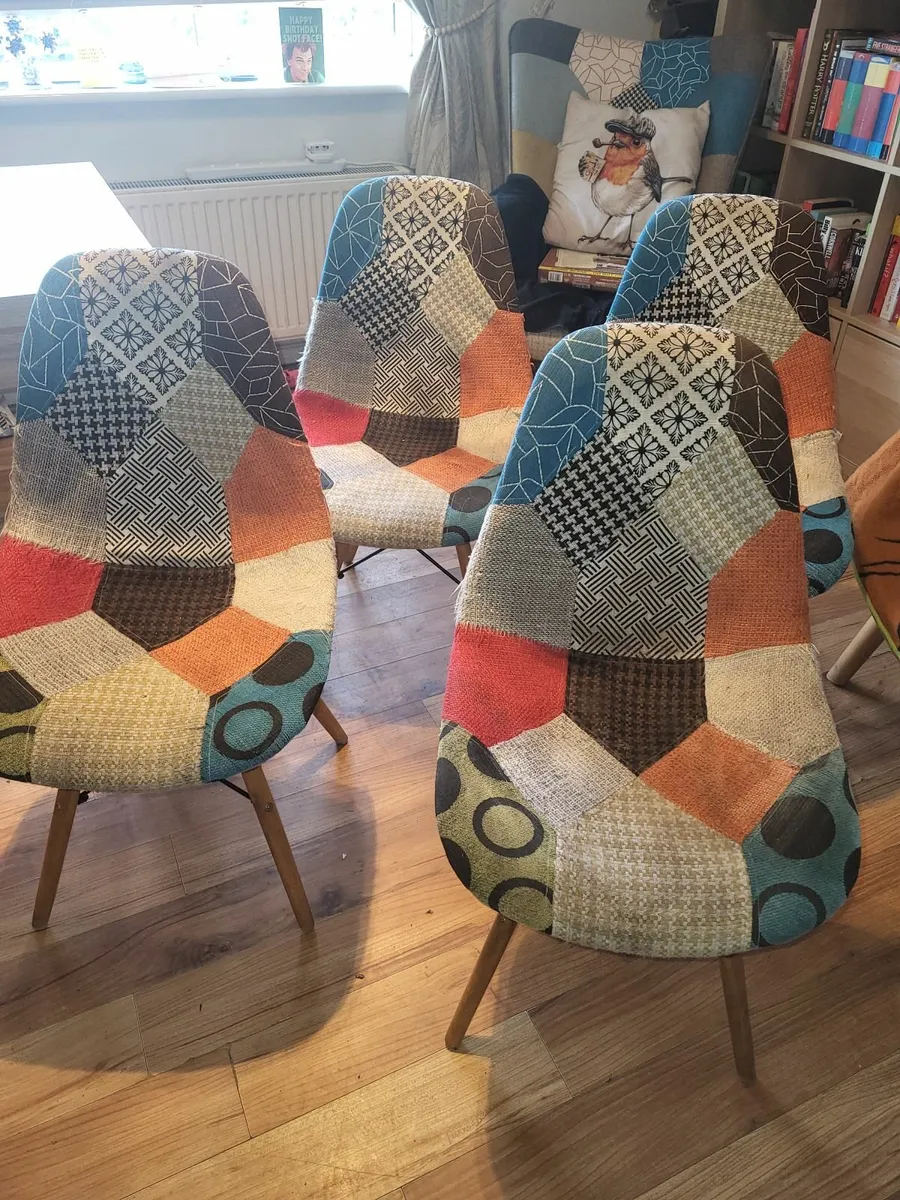 Dining chairs & matching occasional Armchairs - Image 1
