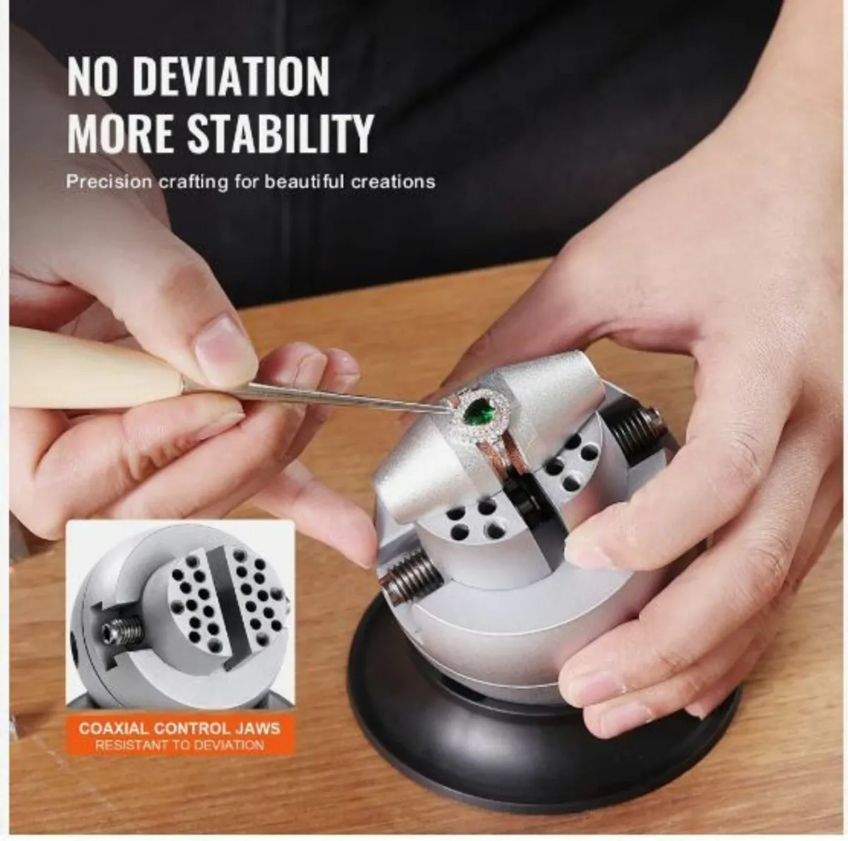 Ball Vise, 3" Engraving Setting Tool, 360° - Image 3
