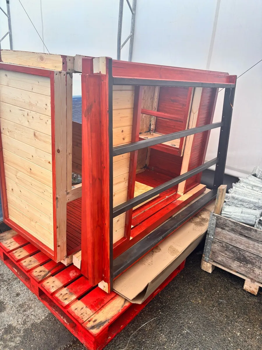 Custom solid wood Loft Bed with desk - Image 4