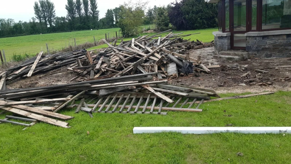 Old Decking Wood