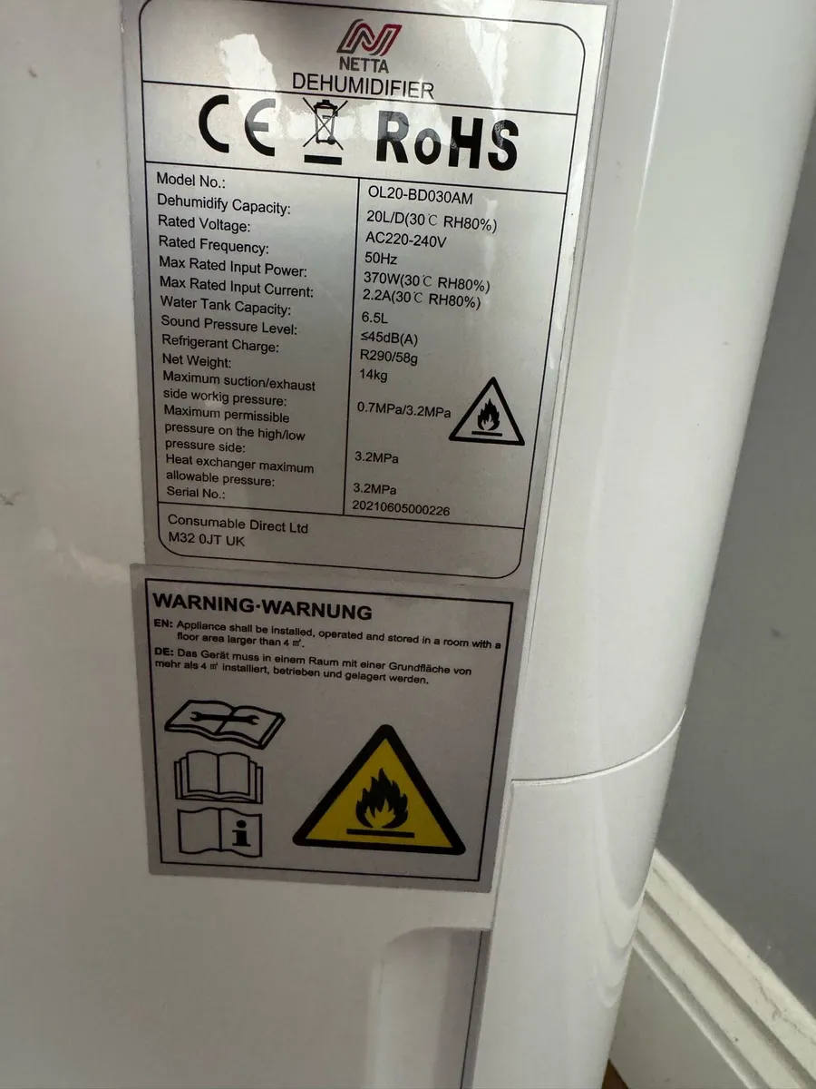 Digital Dehumidifier - Image 3