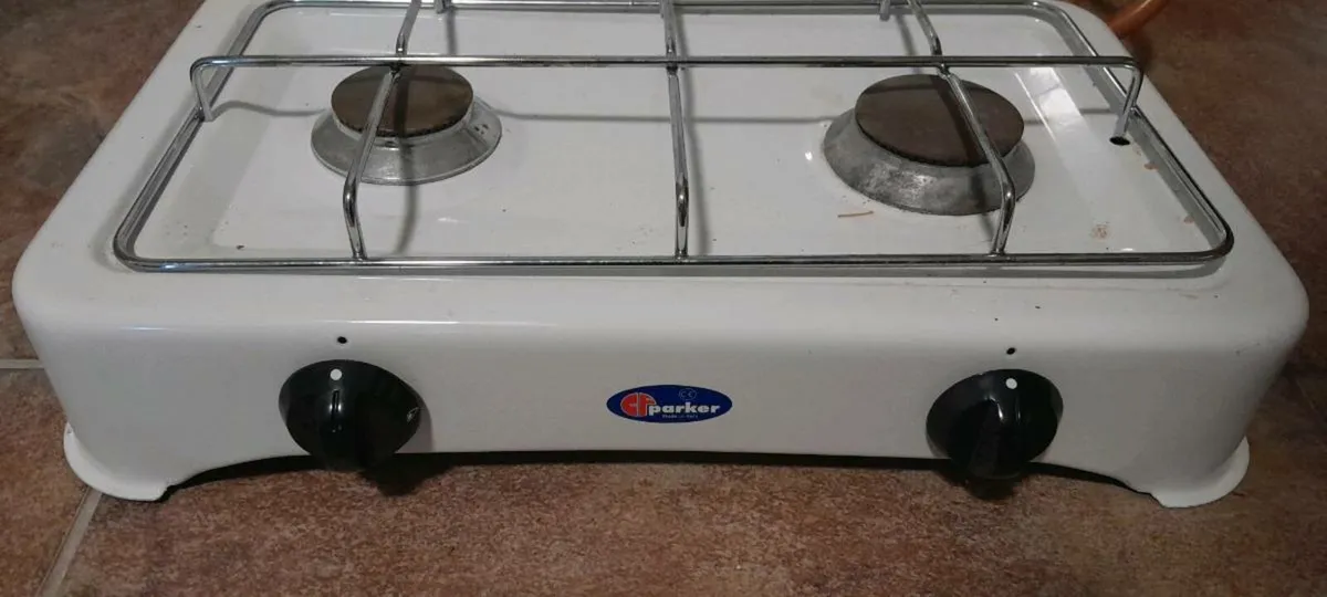 Two ring bottle gas cooker. Used very little. - Image 2