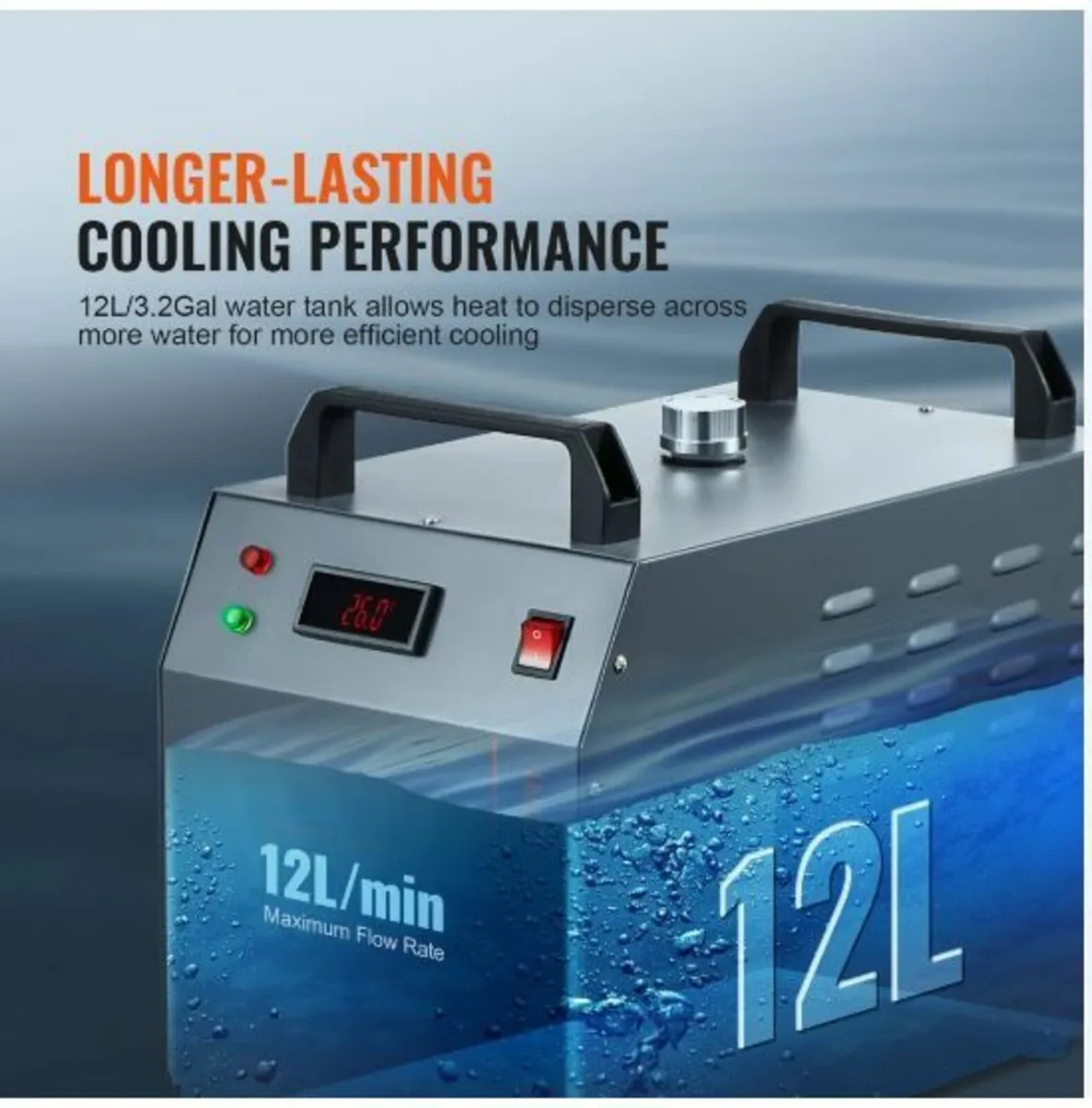 Industrial Water Chiller CW-3000 Air-cooled Indus - Image 3