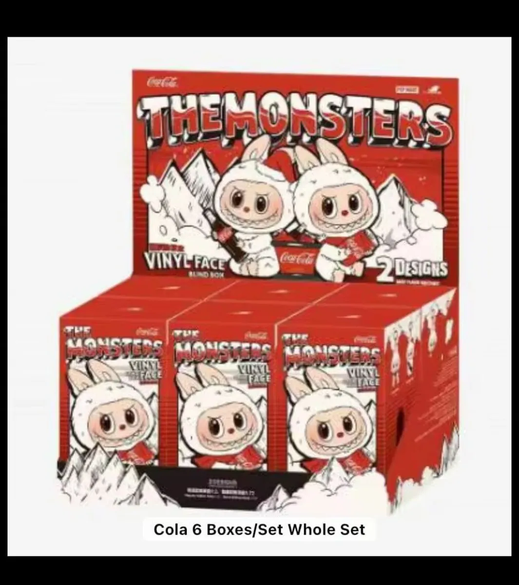 Original Popmart Labubu Cola 6 Boxes/Set Whole Set