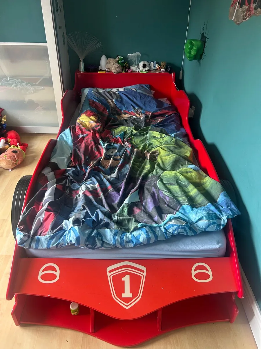 Child’s Race Car Bed - Image 4