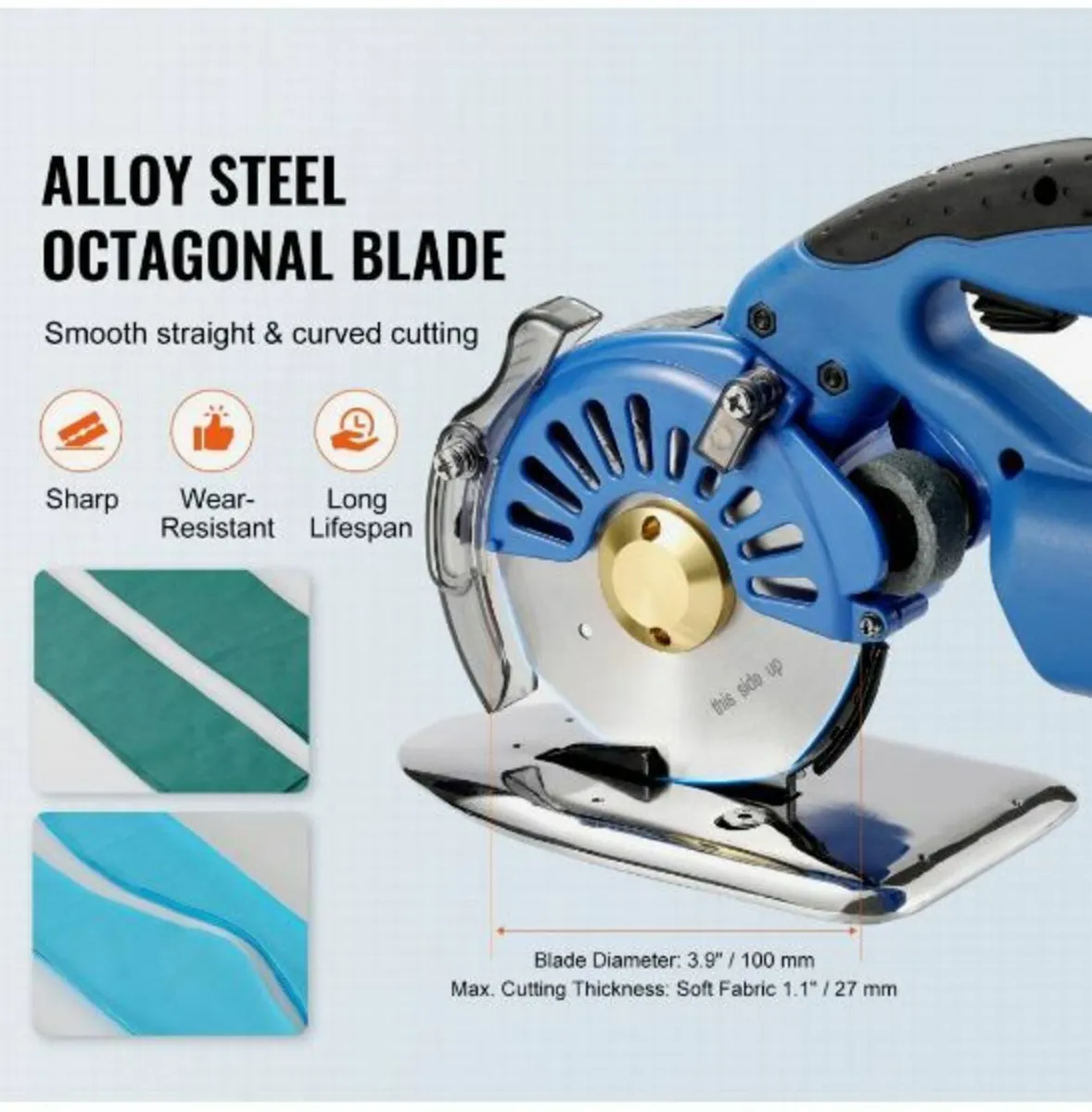 Fabric Cutter 5-Speed Cordless Electric - Image 2