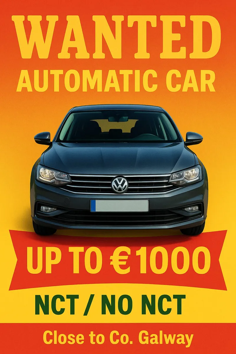 Wanted Automatic Car