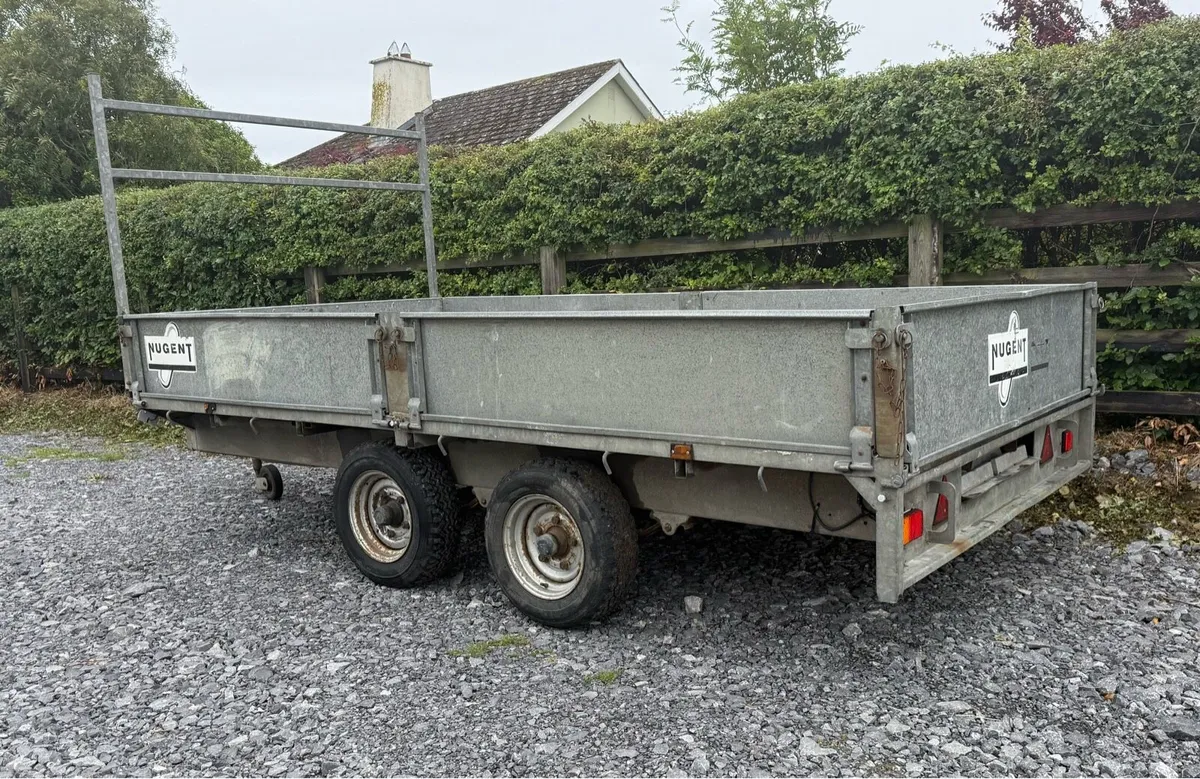 12x6 Nugent Trailor with Ladder rack. - Image 2