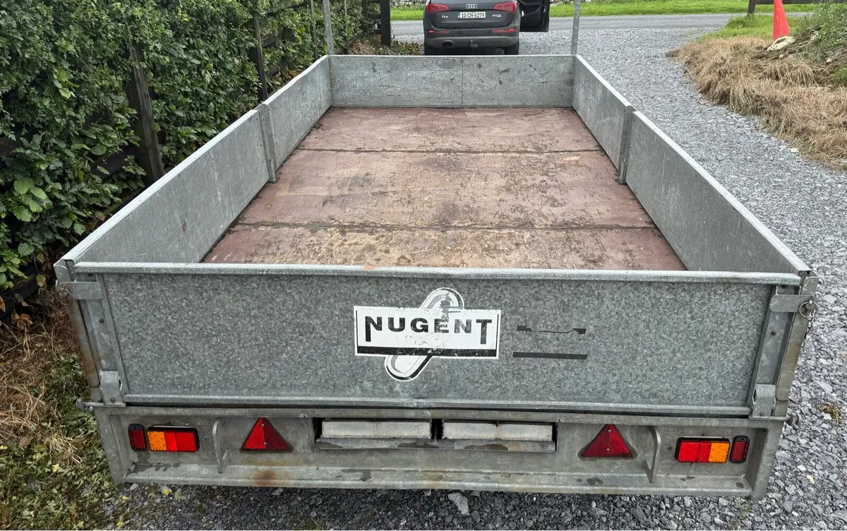 12x6 Nugent Trailor with Ladder rack. - Image 3