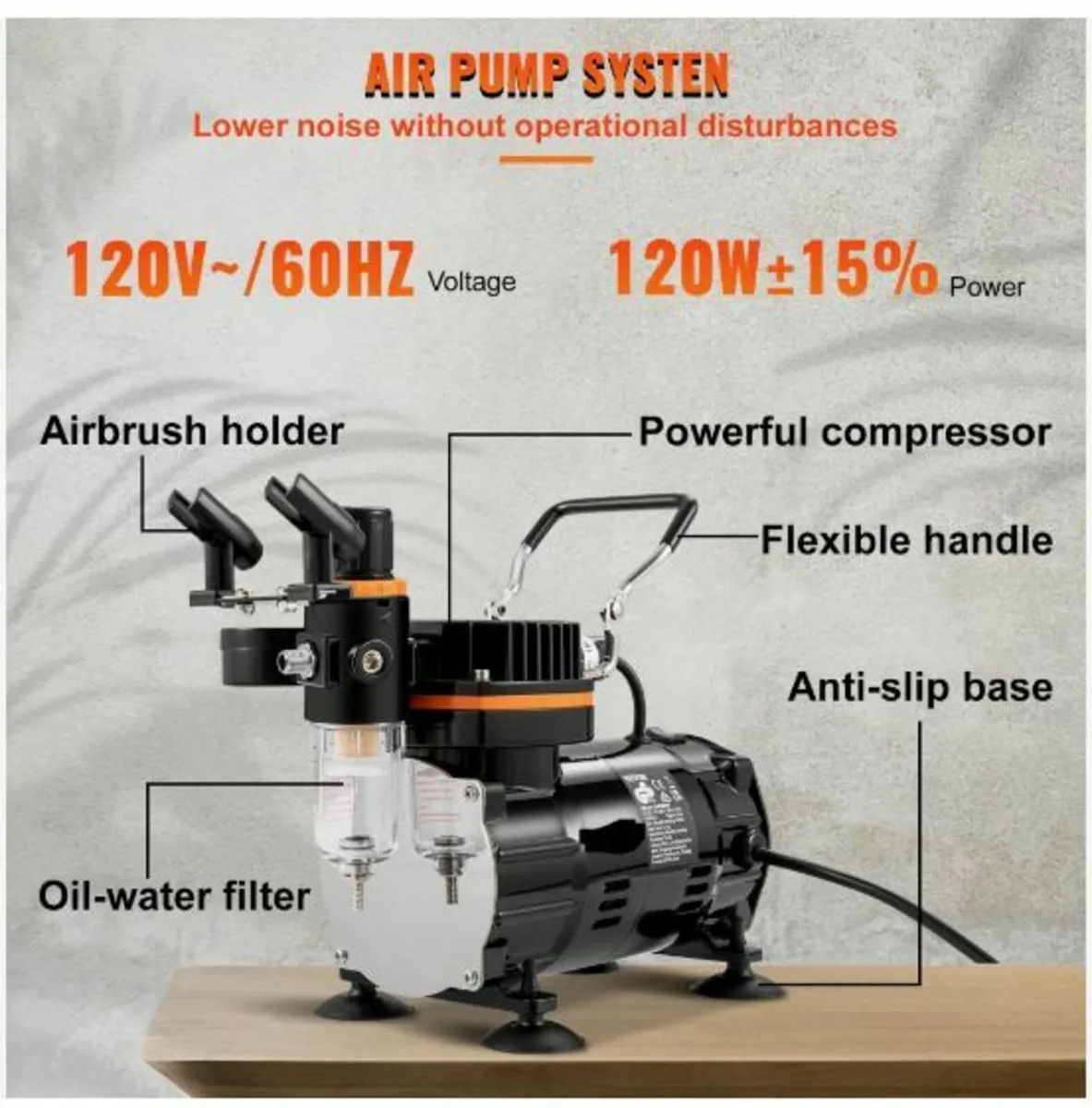 Airbrush Kit, Professional Airbrush Set - Image 4