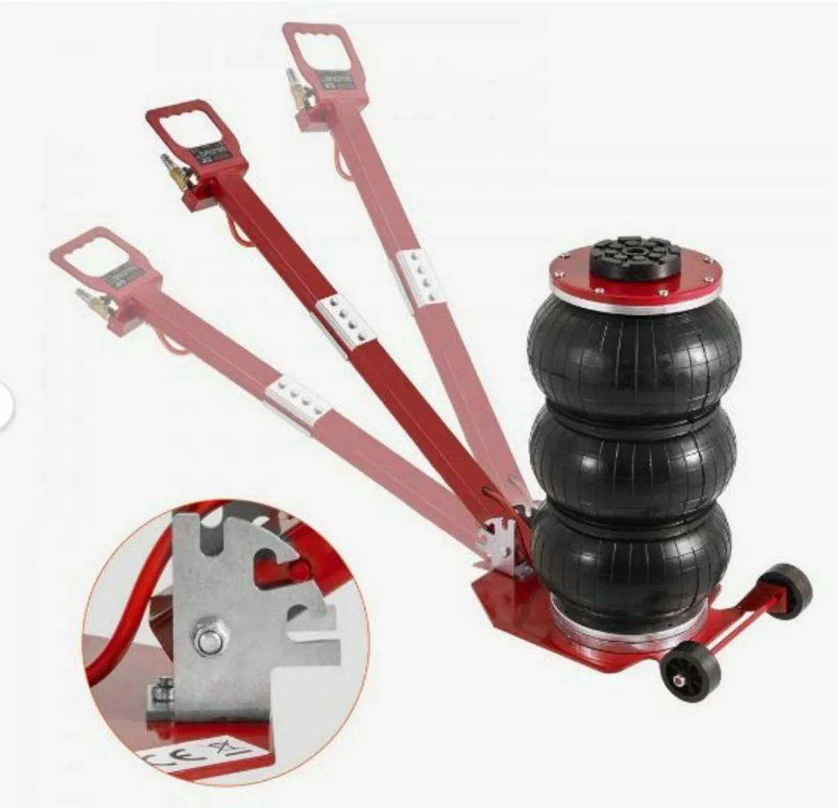 Air Jack, 3 Ton/6600 lbs Triple Bag Air - Image 1