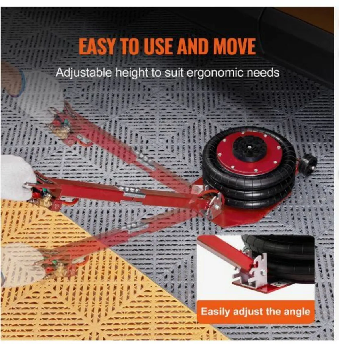 Air Jack, 3 Ton/6600 lbs Triple Bag Air - Image 4