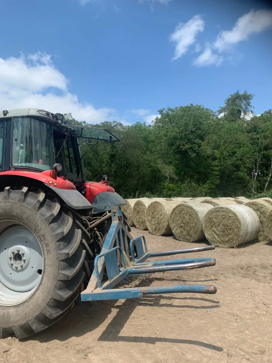 Round Bales of Hay