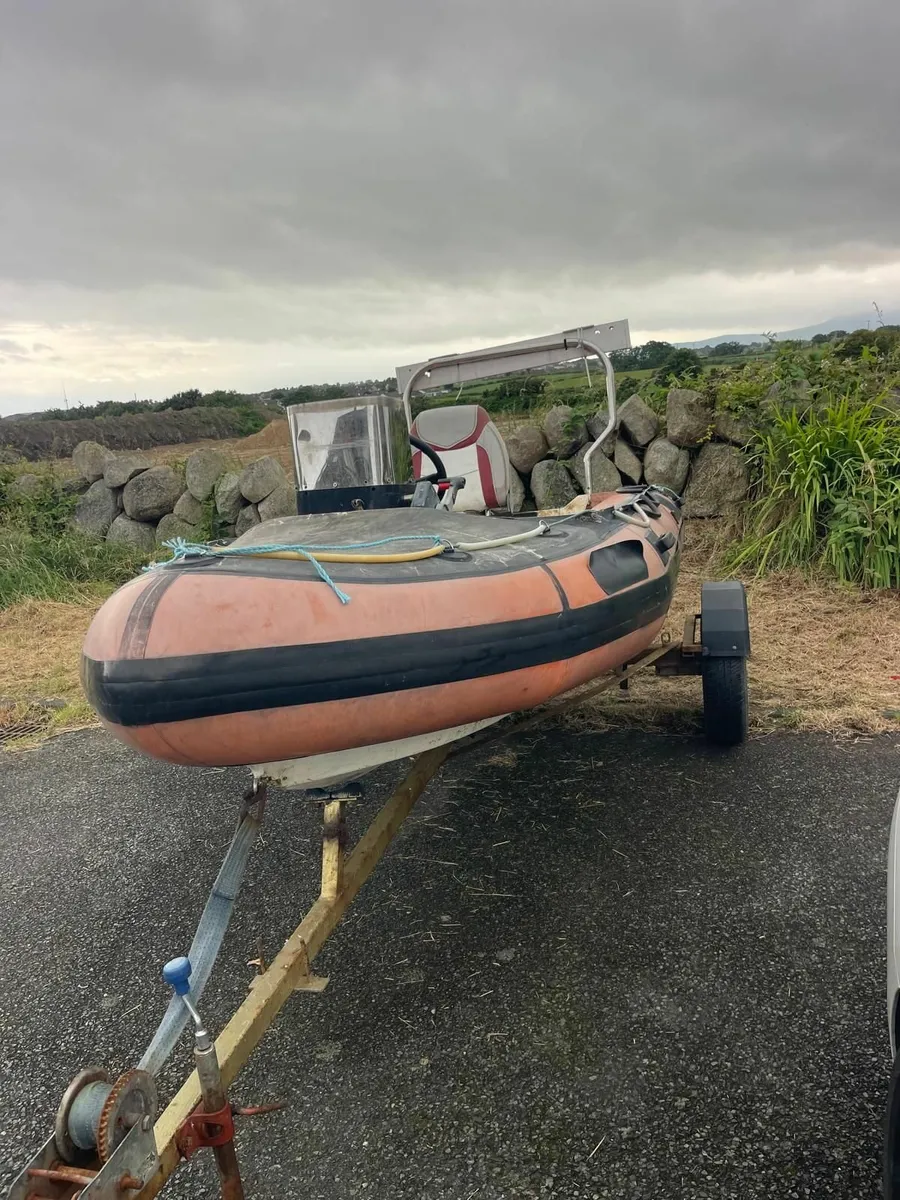 Inflatable-4 meters RIB+Trailer - Image 1