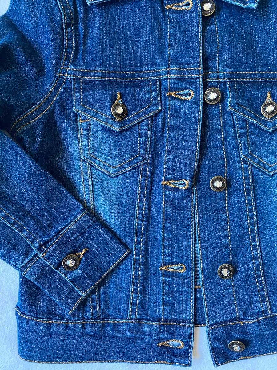 Brand New Girl’s Soft Denim Jeans Jacket 3 years - Image 4
