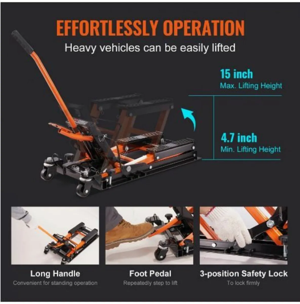 Motorcycle Hydraulic Pump Jack - Image 4