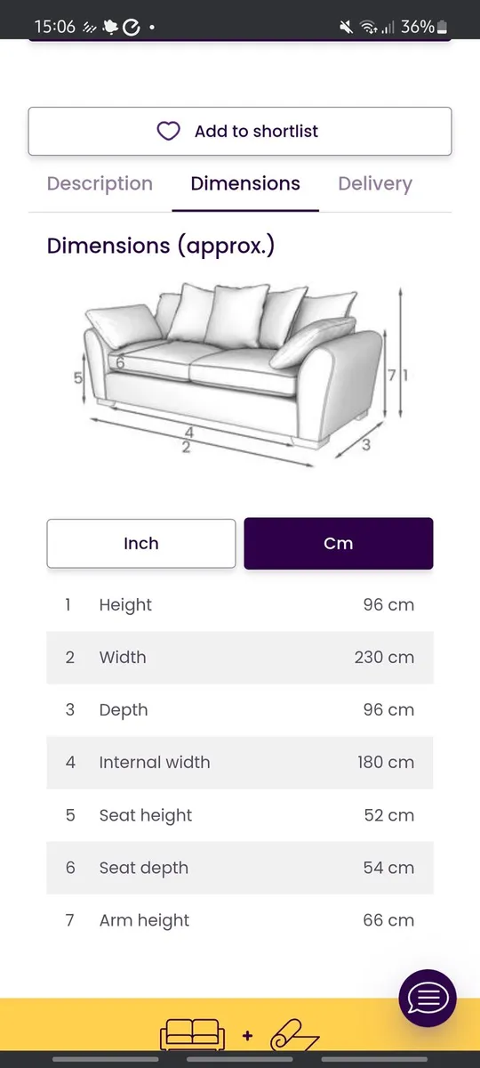 Grey 4 seater pillow back sofa and armchair - Image 4