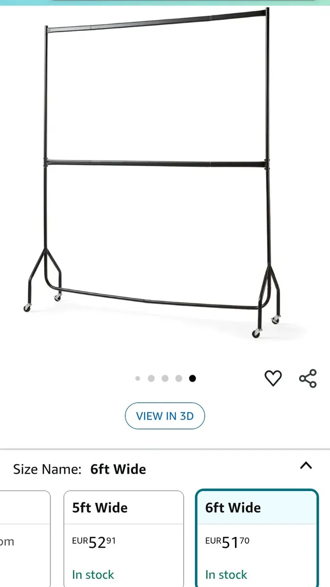 Double clothes rail - Image 3