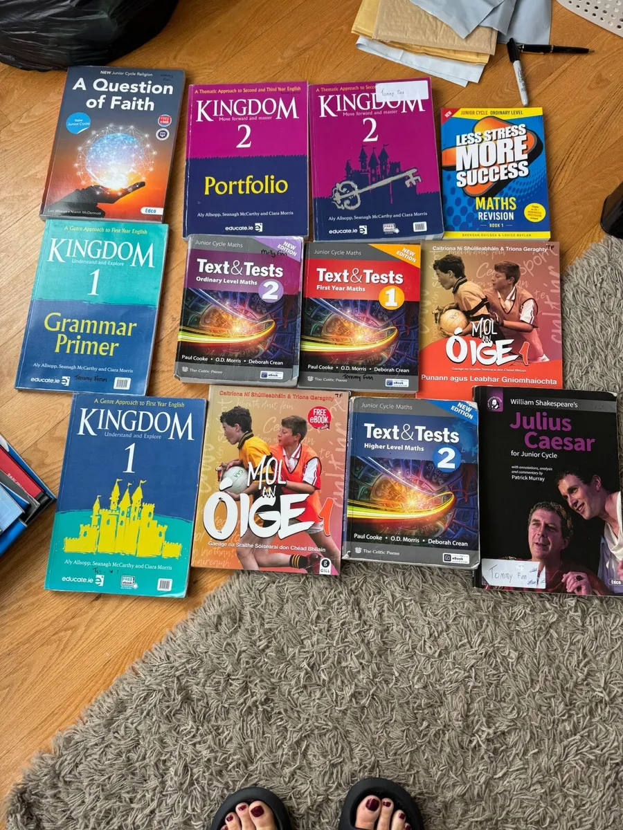 Junior cert books - Image 1