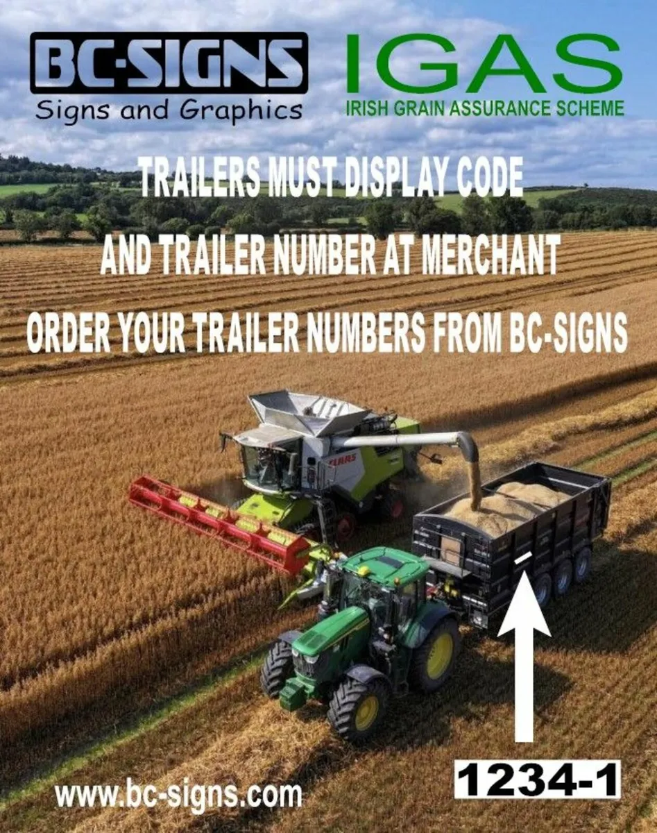 IGAS Trailer numbers made... - Image 2