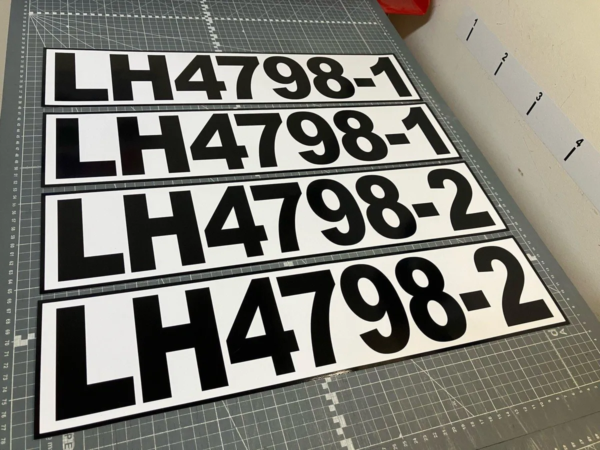 IGAS Trailer numbers made... - Image 4