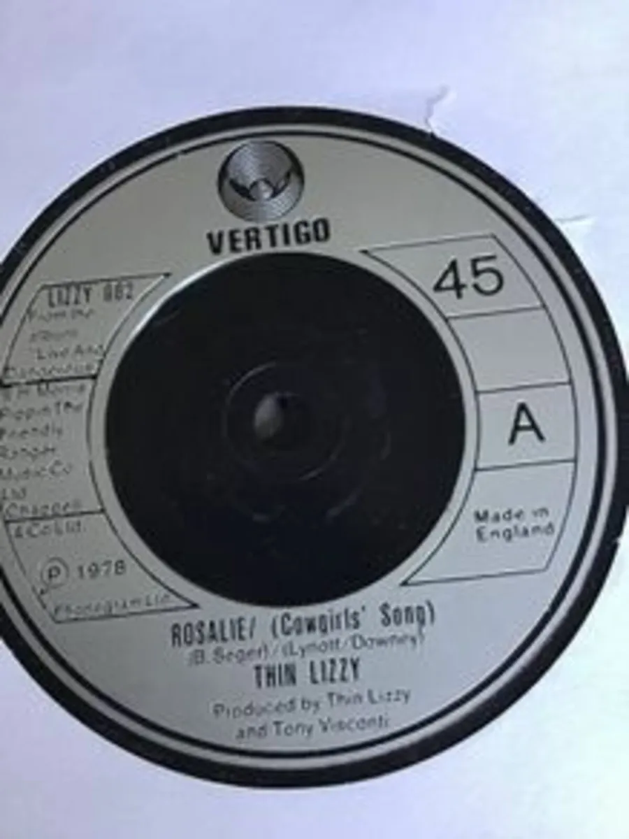 Thin Lizzy Vinyl Vinyl singles