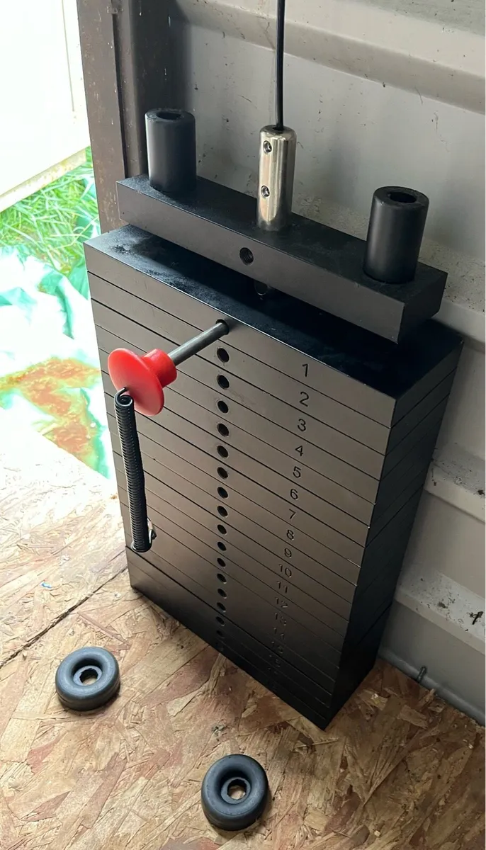 95kg watson full commercial weight stack - Image 1