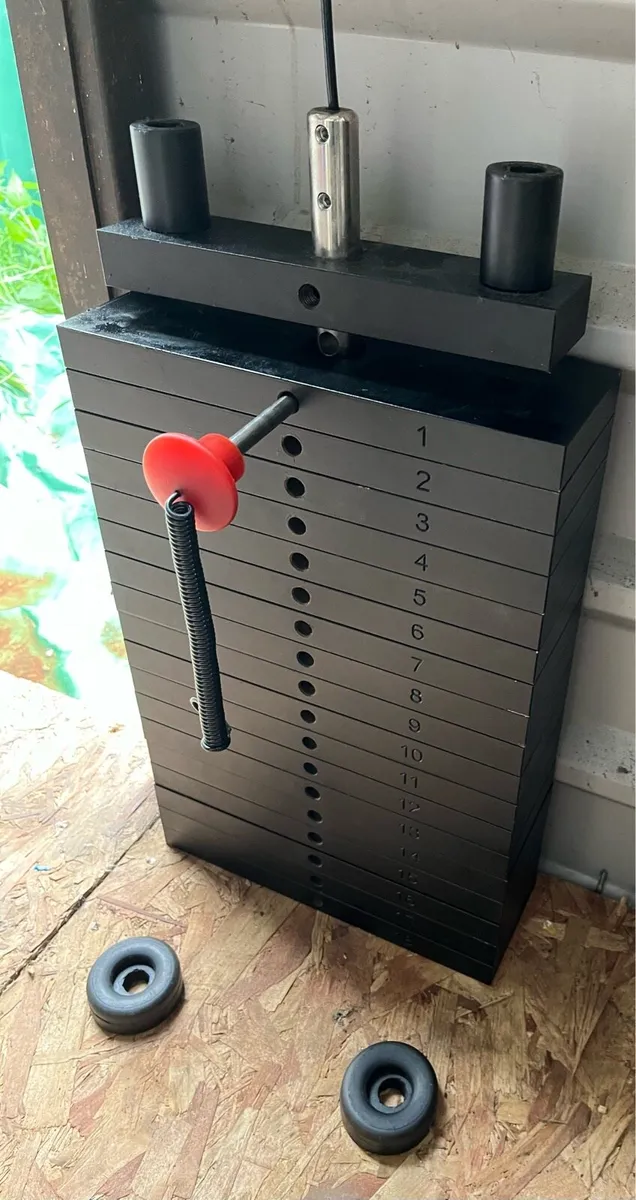 95kg watson full commercial weight stack - Image 2