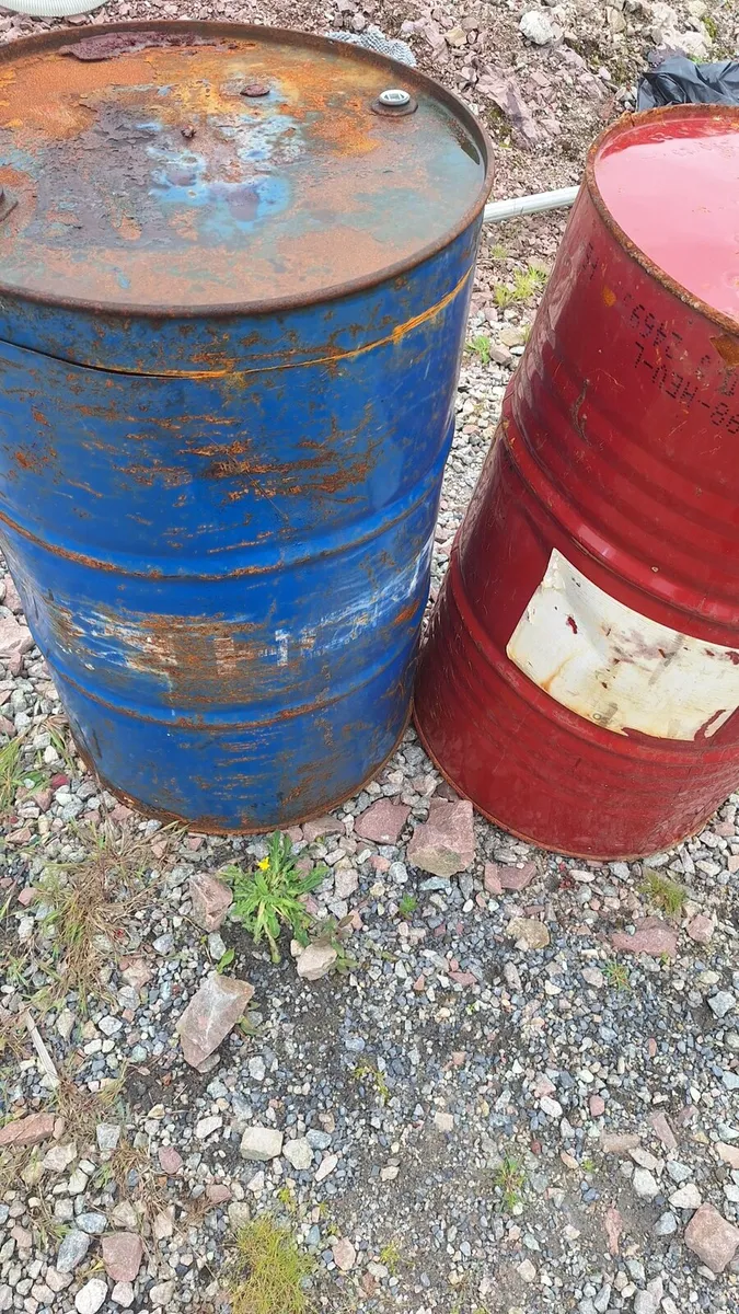 45 gallon drums
