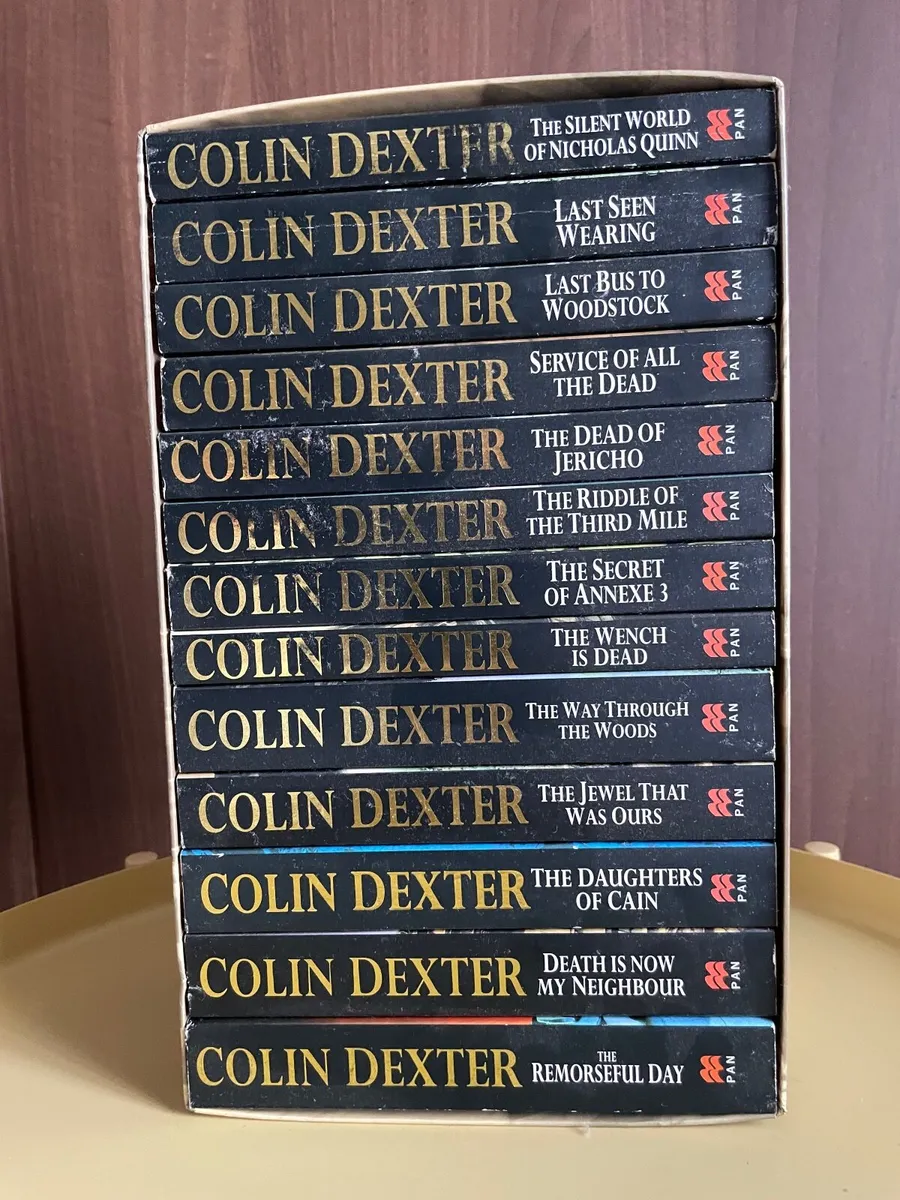 Inspector Morse book collection. - Image 4