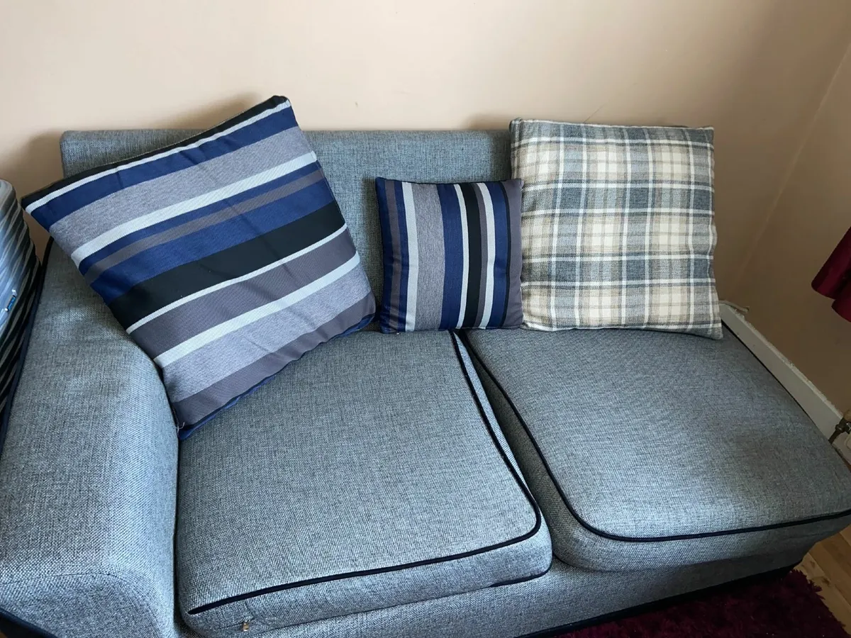 Casablanca Fabric Corner Sofa with Footstool - Image 4