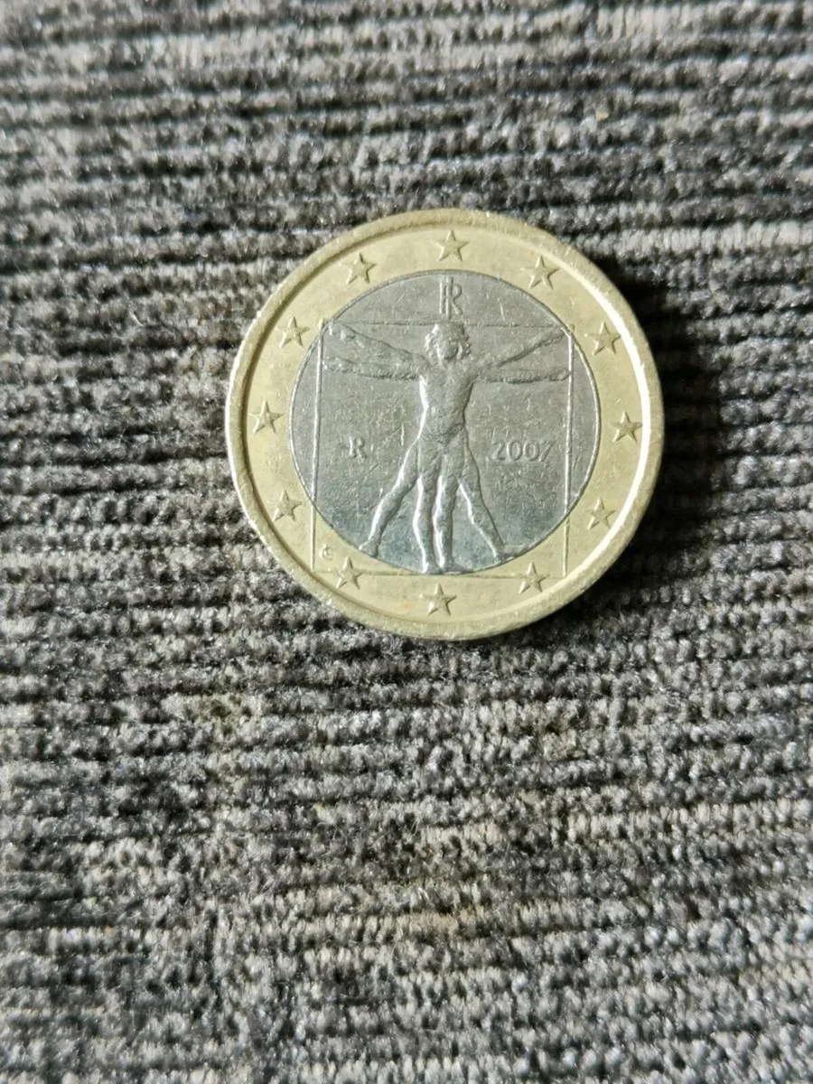 Euro error coin 07 issue with the pre 07 map - Image 3