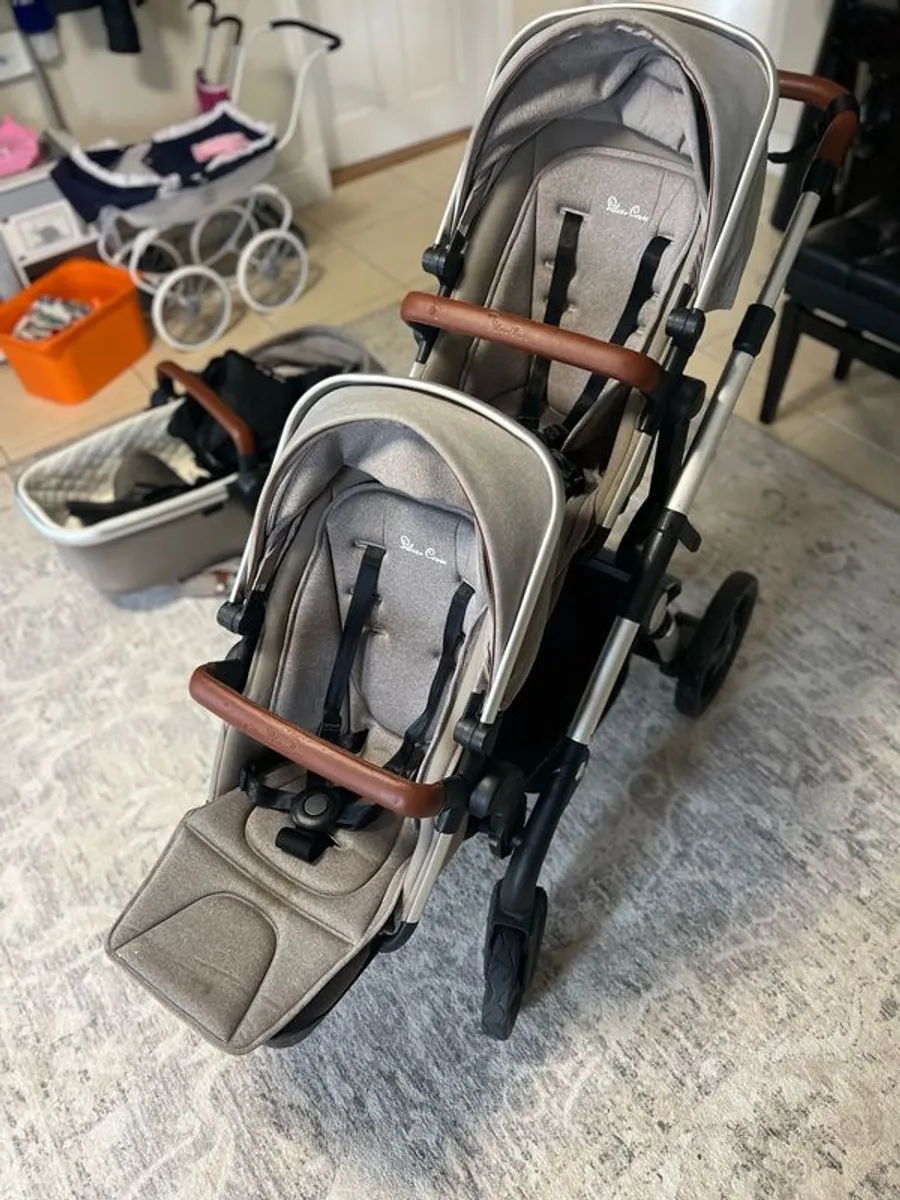 Silver Cross Wave Double Buggy Bundle - Image 3