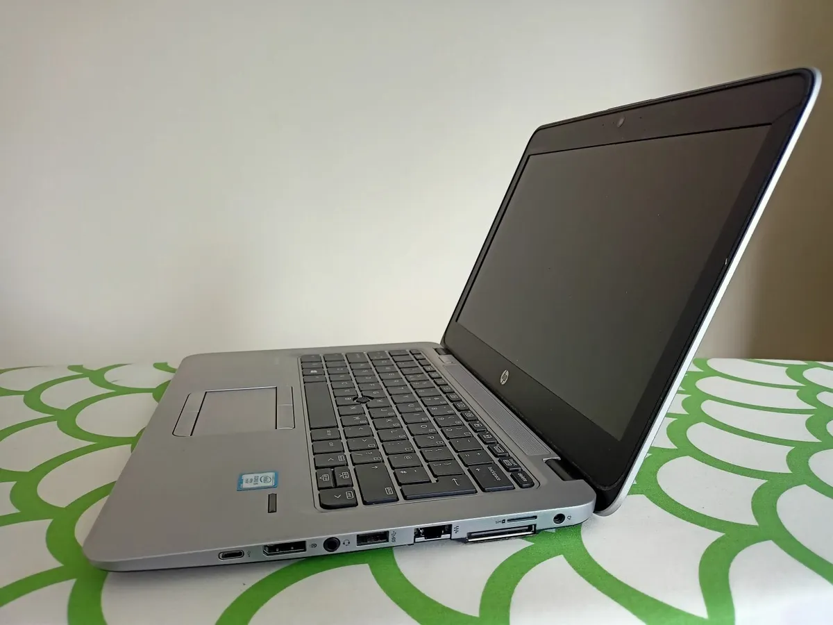 HP Laptop i5 8GB RAM 256GB NVMe SSD 12.5" W11PRO - Image 1