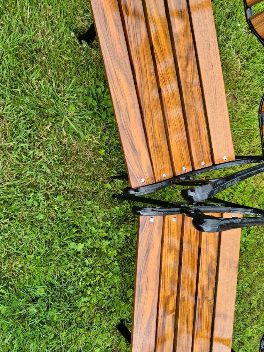 Cast iron Garden chairs - Image 3