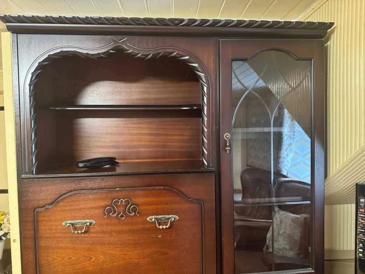 Antique furniture cabinet - Image 4