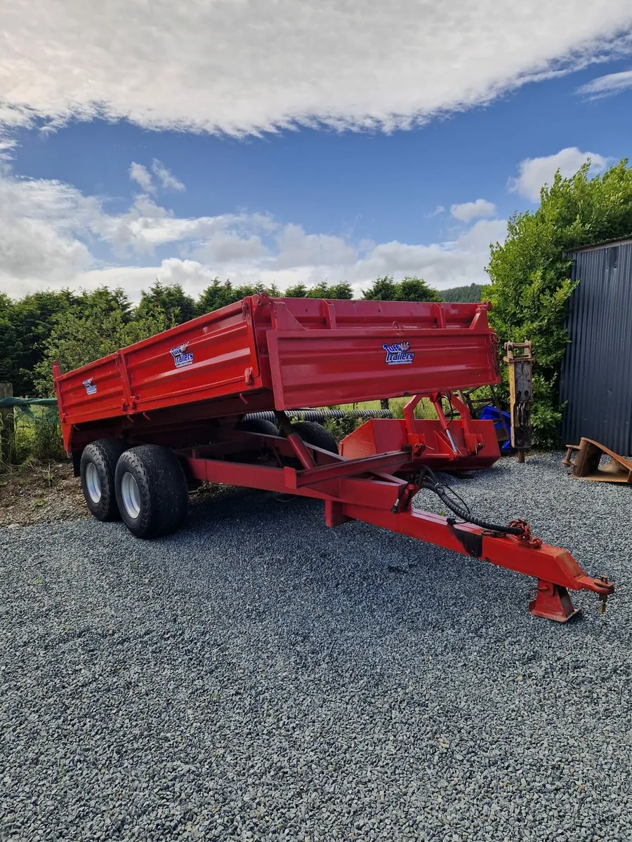 14ft Tuffmac Tipping Trailer - Image 1