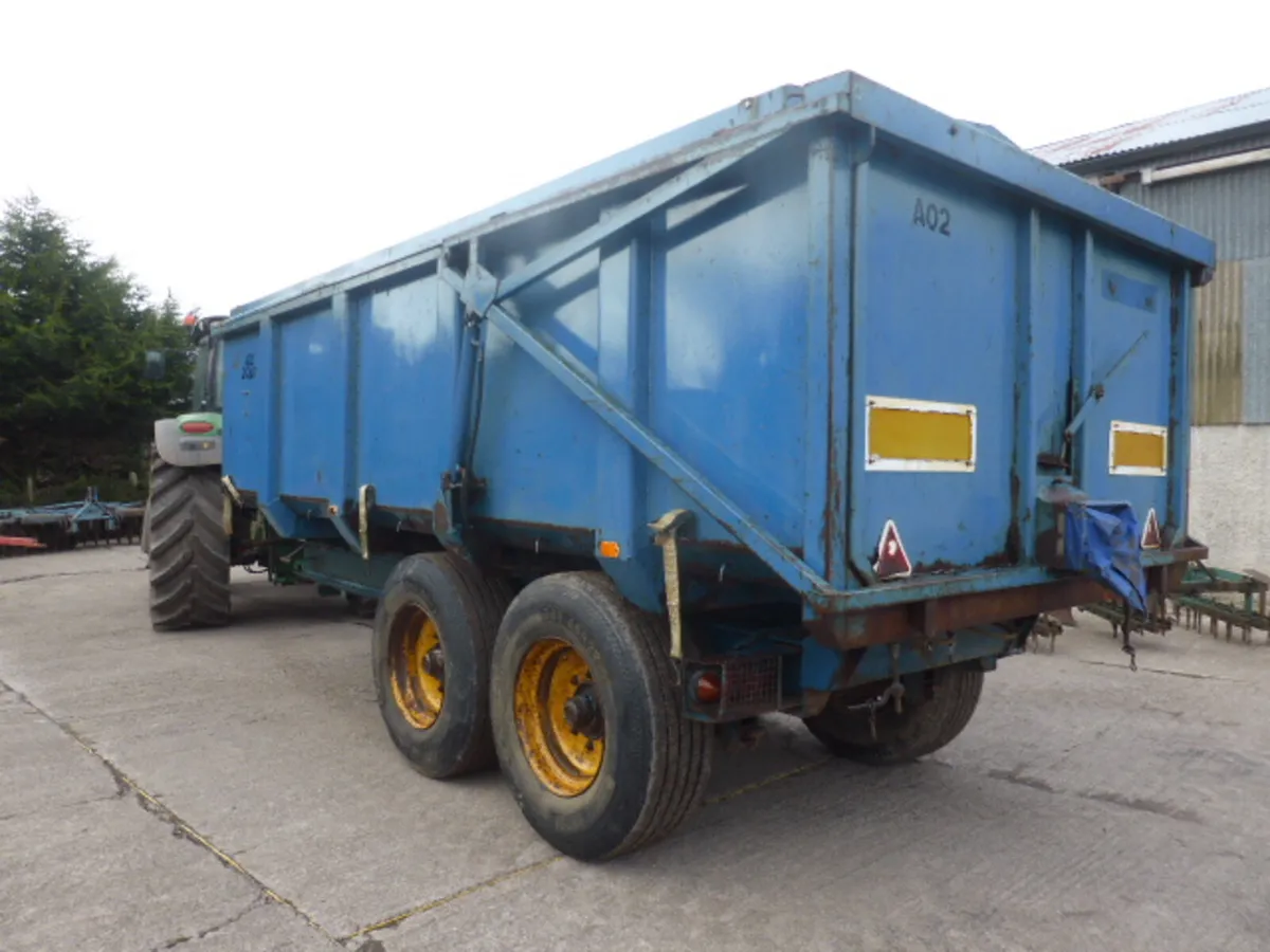 GT Bunning 12 Ton Tipping Grain Trailer - Image 3