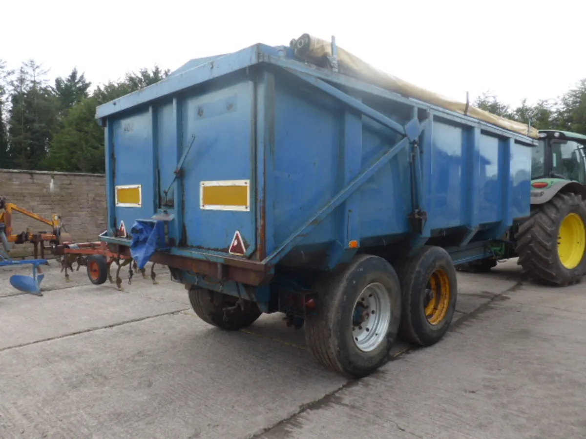 GT Bunning 12 Ton Tipping Grain Trailer - Image 4
